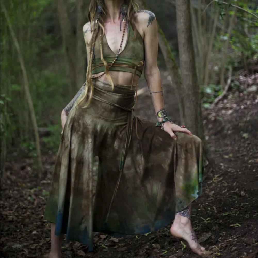 Hemp handmade gaucho pants